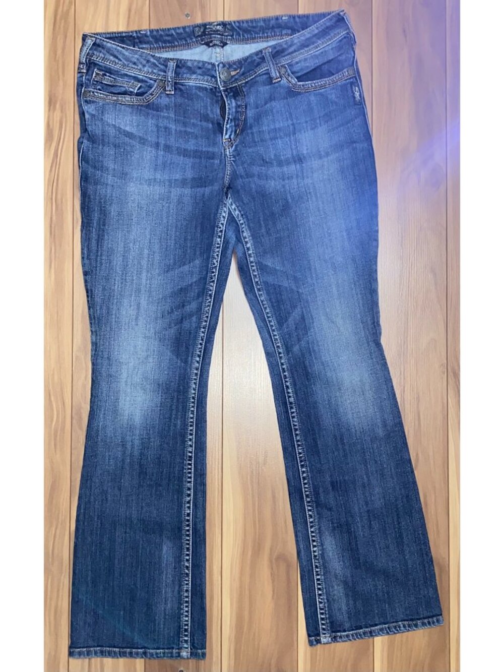 Silver Jeans Co. Aiko Bootcut Denim Jeans Size 16/33